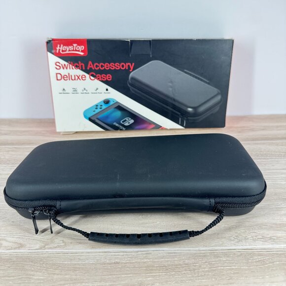 HeysTop Other - HeysTop Nintendo Switch OLED Hard Shell Travel Case Black w/ Box